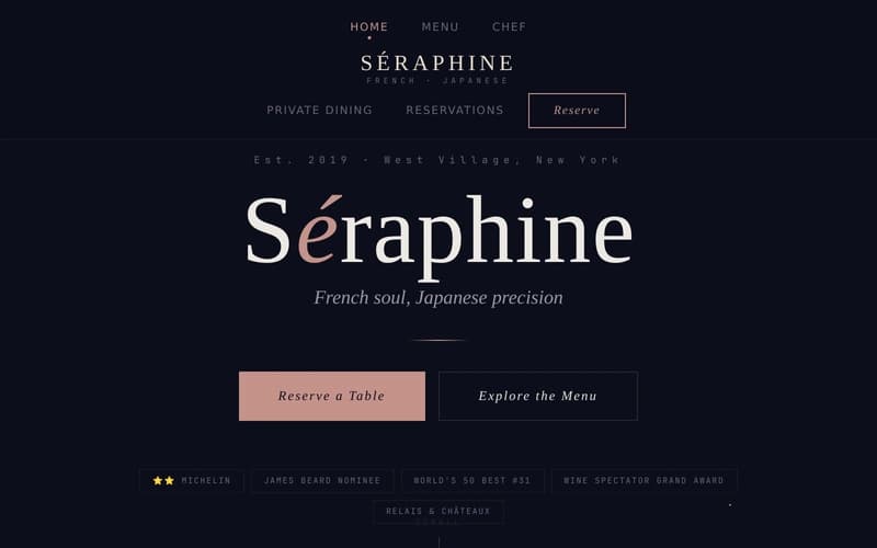 Preview of Seraphine Restaurant