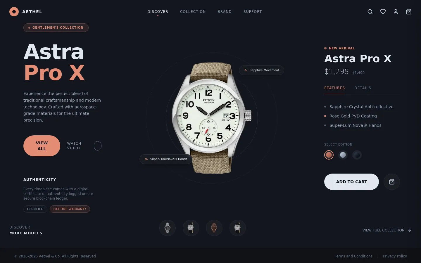 Aethel Watches preview